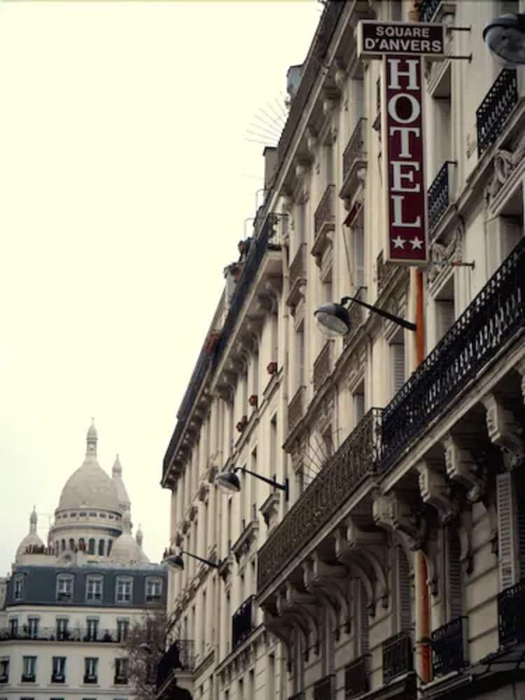 Hotel Du Square D'Anvers Paris Eksteriør billede