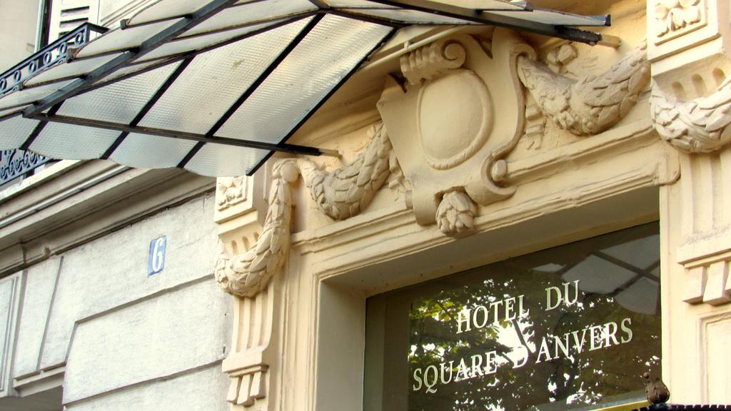 Hotel Du Square D'Anvers Paris Eksteriør billede